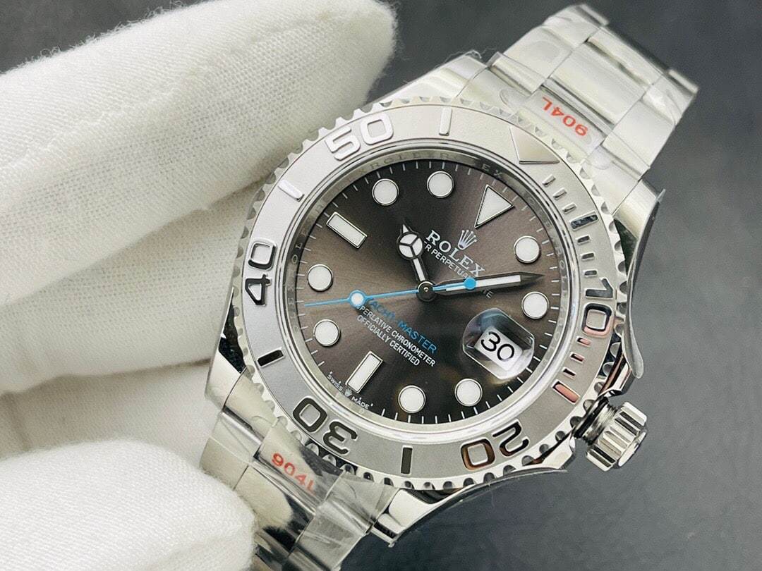 ROLEX YACHT MASTER 37MM BLACK DIAL 268622 0002