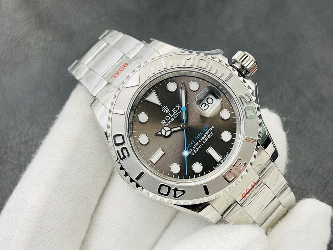 ROLEX YACHT MASTER 37MM BLACK DIAL 268622 0002