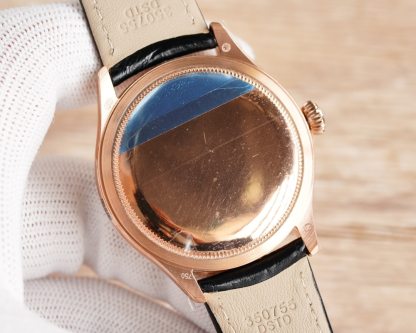 ROLEX CELLINI DATE WHITE DIAL AND EVEROSE GOLD 39MM 50515 0008