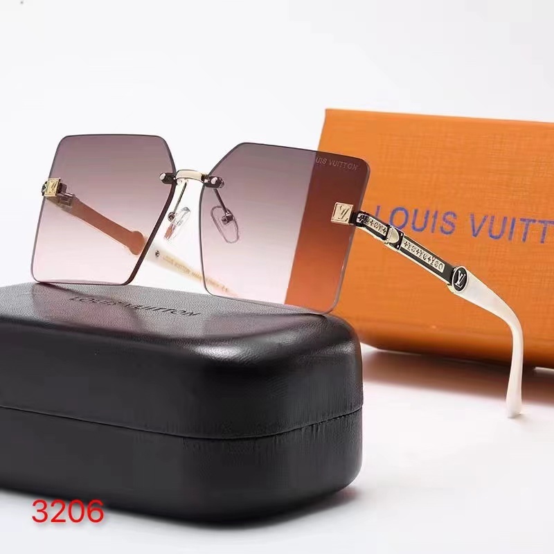 LV ONE SQUARE PINK SUNGLASSES