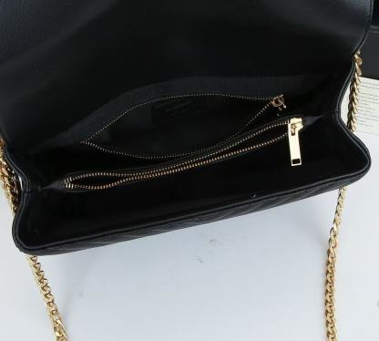 YSL COLLEGE LARGE CHAIN BAG BLACK 25CM 600278BRM071000