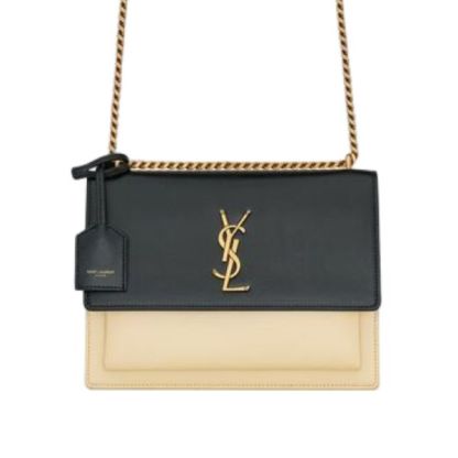 YSL SUNSET MEDIUM CHAIN BAG IN SMOOTH LEATHER 442906D42EW1089