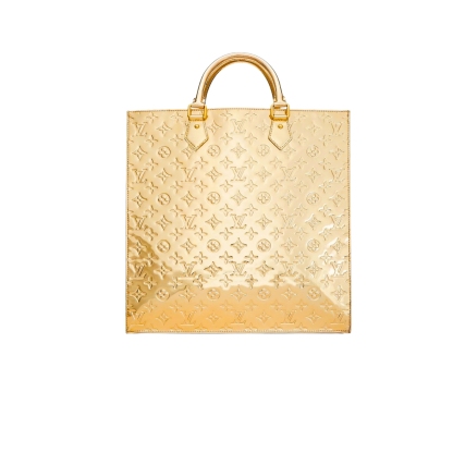 LV SAC PLAT TOTE MONOGRAM MIROIR GOLD 36CM