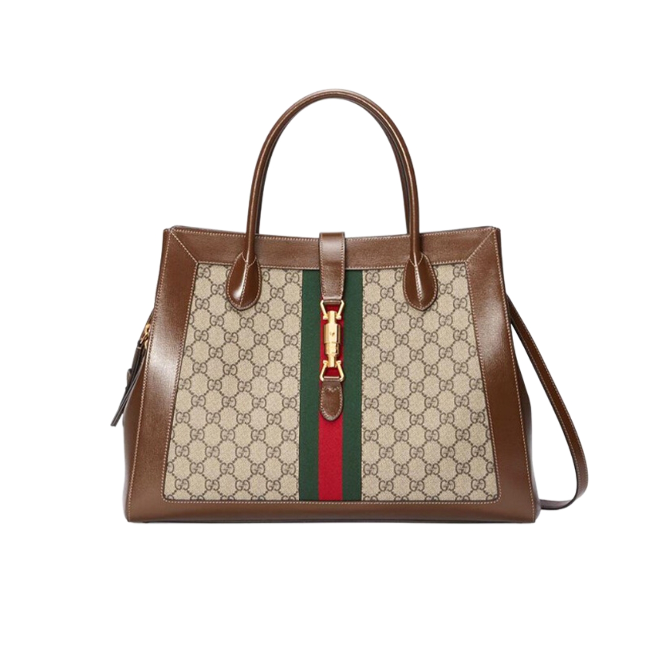 GG JACKIE 1961 LARGE TOTE BAG 649015 HUHHG 8565