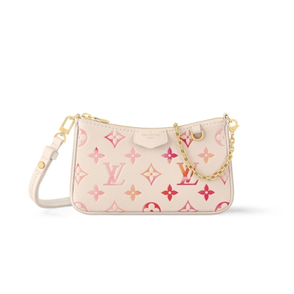 LV EASY POUCH ON STRAP SUNRISE AQUARELLE 21CM M83448