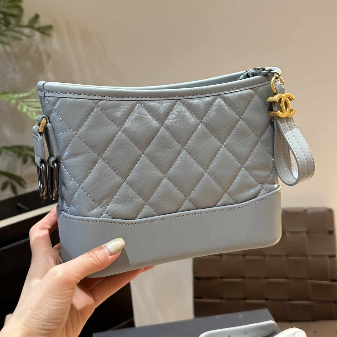 CC GABRIELLE SMALL HOBO BAG BABY BLUE 20CM