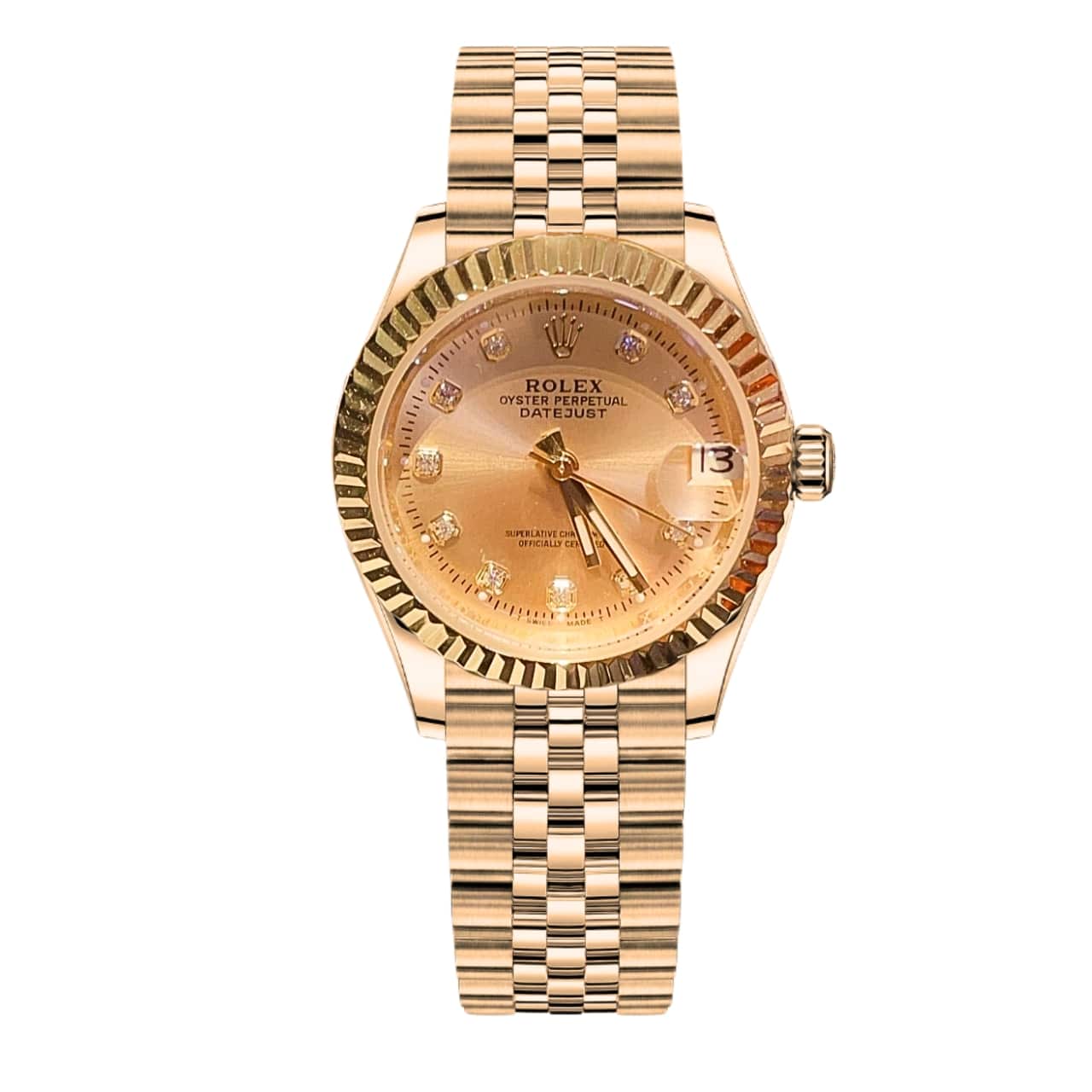 ROLEX DATEJUST 31 GOLD 40MM