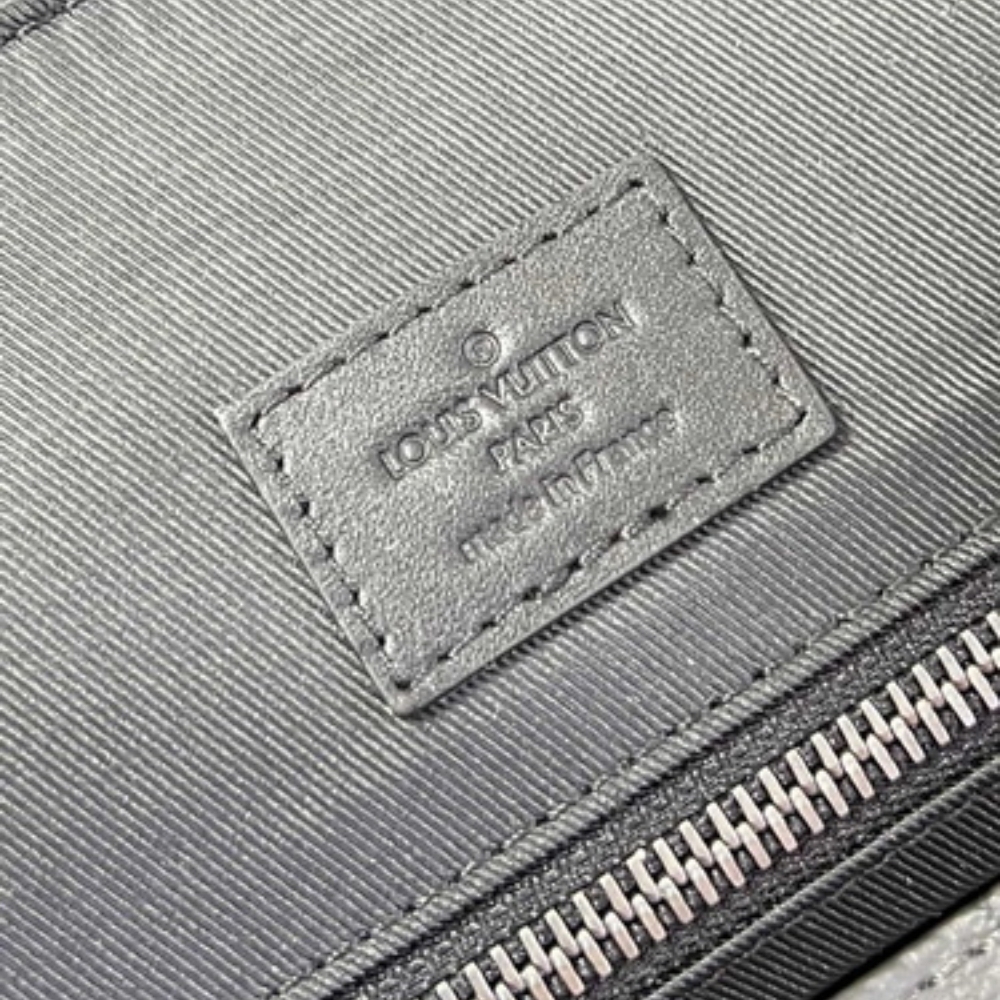 LV CHRISTOPHER MONOGRAM ECLIPSE REVERSE BLACK AND GREY 45CM M46331