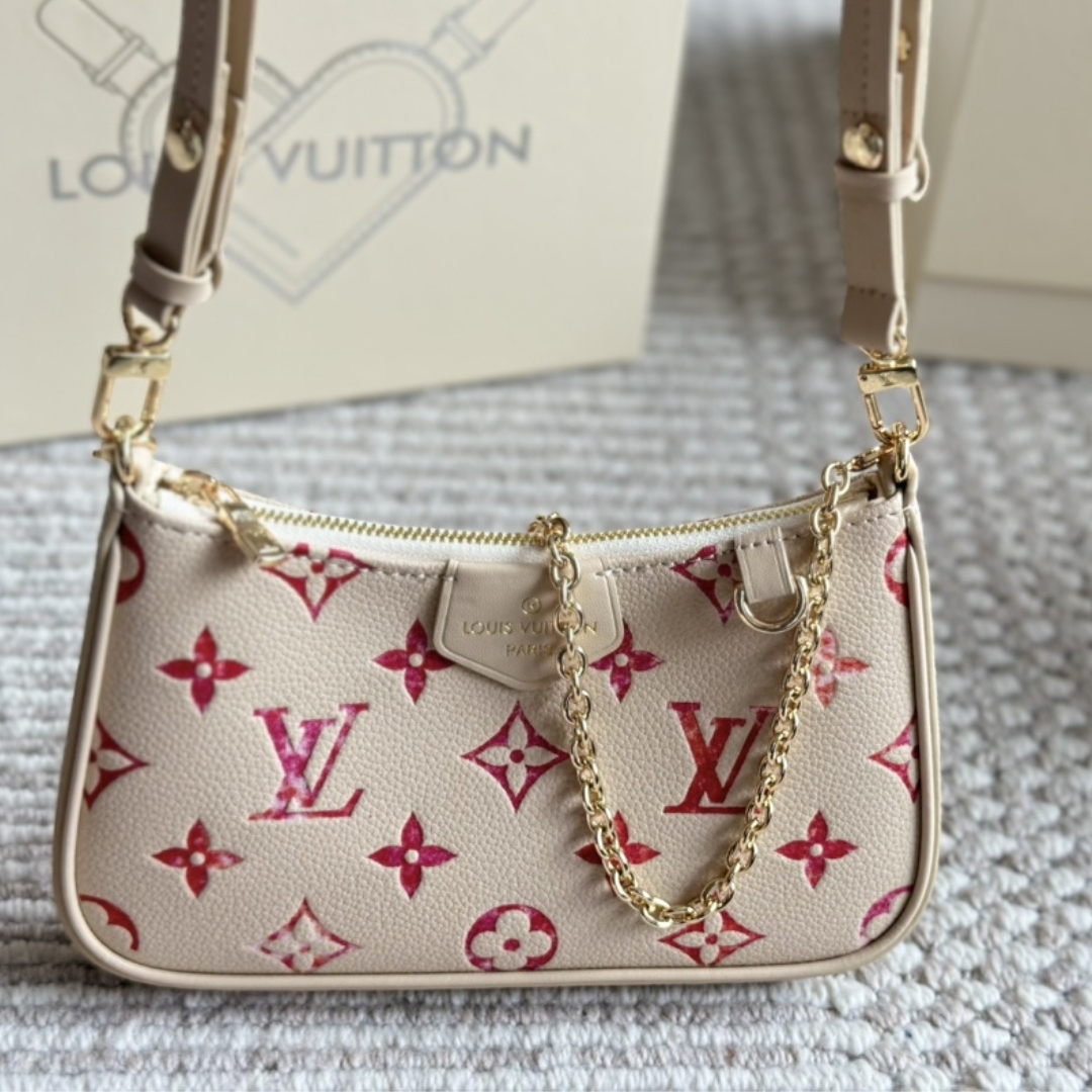 LV EASY POUCH ON STRAP SUNRISE AQUARELLE 21CM M83448