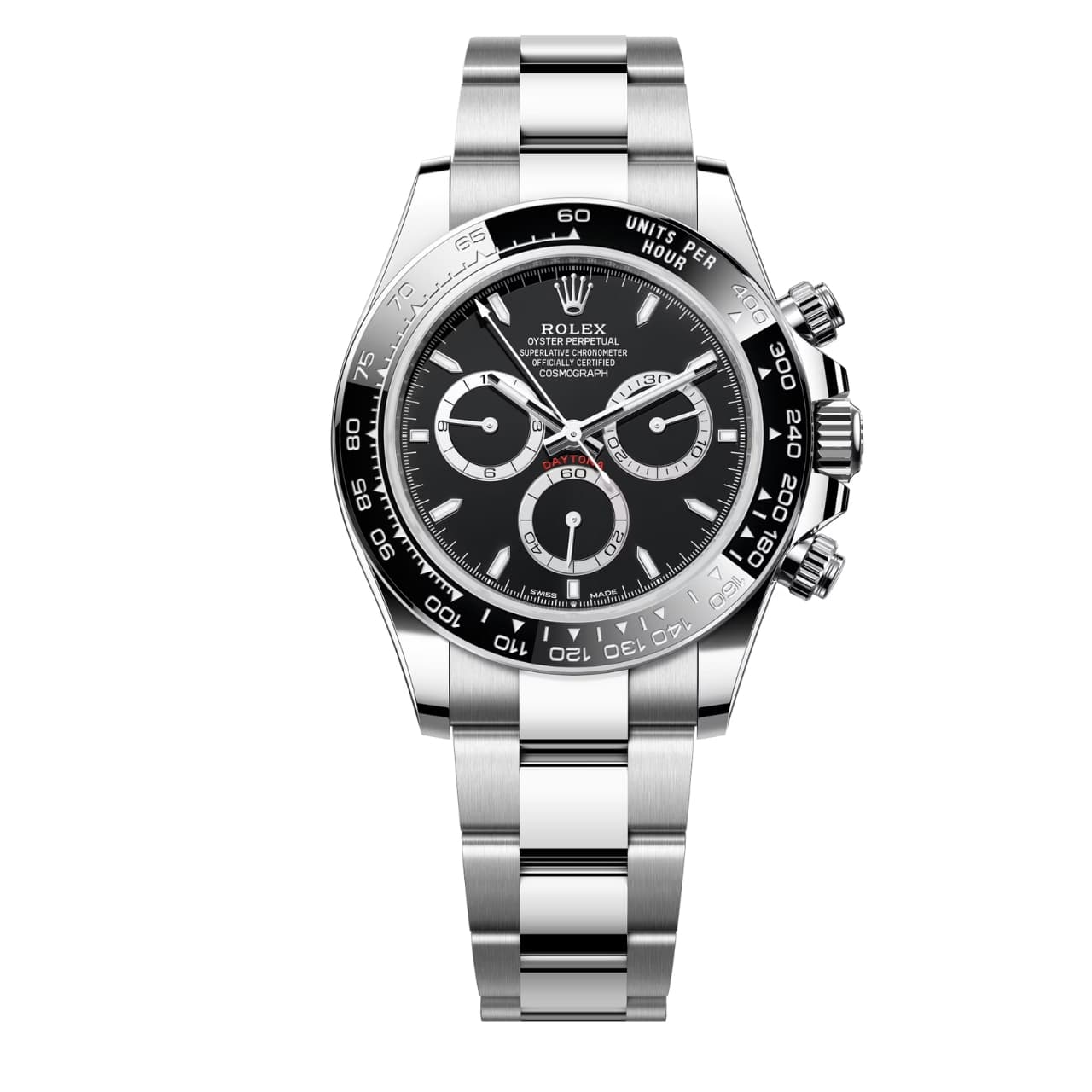 ROLEX OYSTER PERPETUAL COSMOGRAPH DAYTONA BLACK 40MM M126500LN 0002