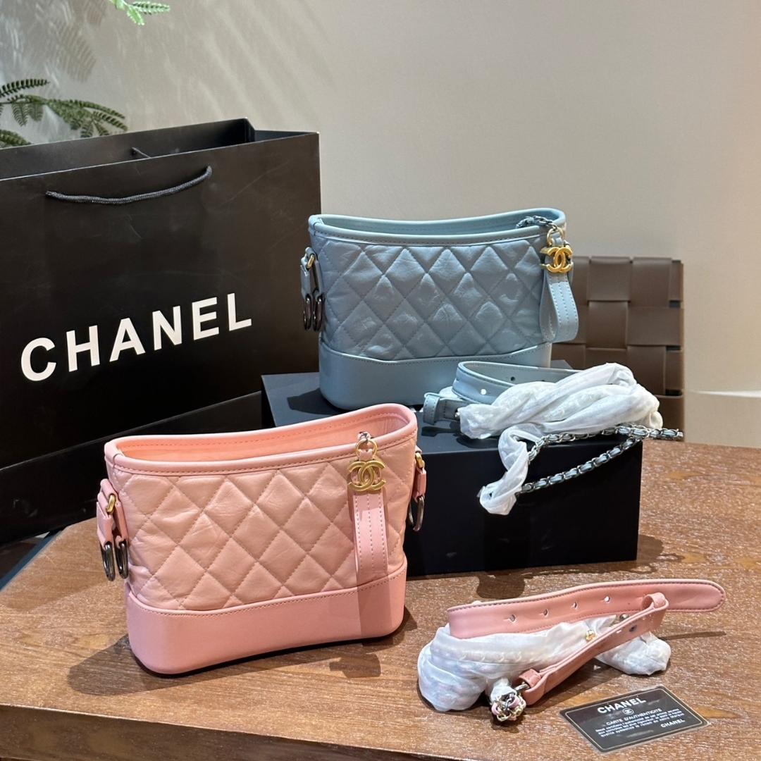 CC GABRIELLE SMALL HOBO BAG BABY BLUE 20CM