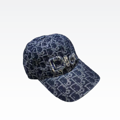 DOR OBLIQUE BASEBALL CAP NAVY BLUE