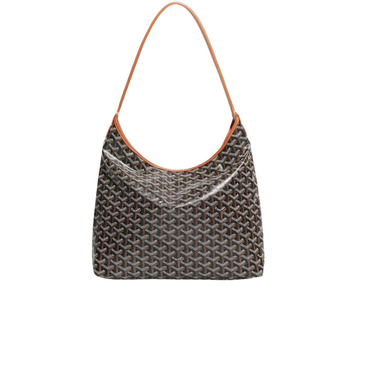 GOYARD BOHÈME HOBO BAG BLACK TAN 42CM BOHEMEPMLTY01CL03P