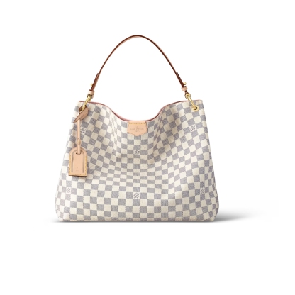 LV GRACEFUL PM DAMIER AZUR 35CM N42249