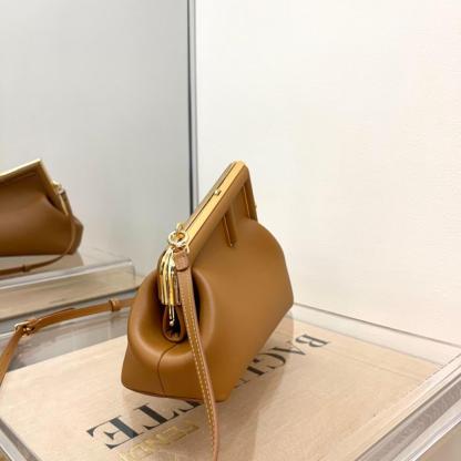 FI First Small Brown For Women, Women&#8217;s HandBags, Shoulder And Crossbody Bags 10.2in/26cm FF 8BP129ABVEF0NYJ