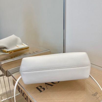 FI First Small White For Women, Women’s HandBags, Shoulder And Crossbody Bags 10.2in/26cm FF 8BP129ABVEF1C76