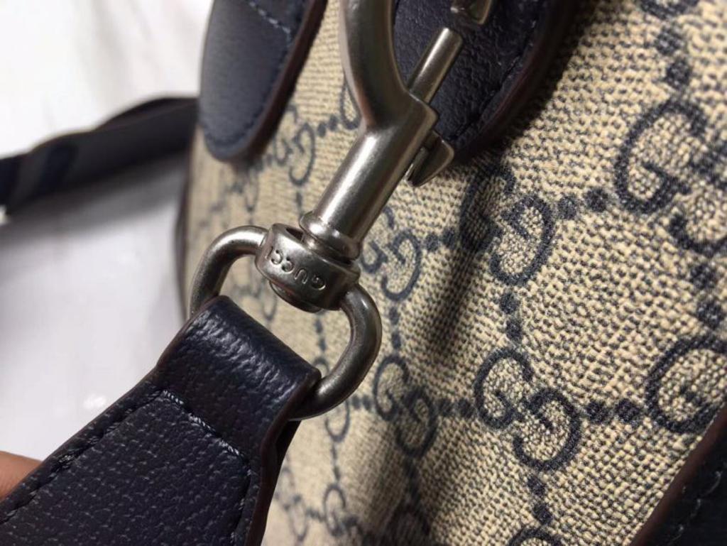 gg Savoy Medium Duffle Bag Beige 17.5in/45cm For Men 681295 9C2SN 4076