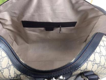 gg Savoy Medium Duffle Bag Beige 17.5in/45cm For Men 681295 9C2SN 4076