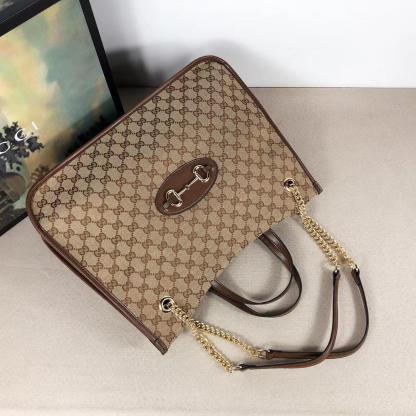 GG HORSEBIT 1955 SHOULDER MEDIUM TOTE BAG 623694