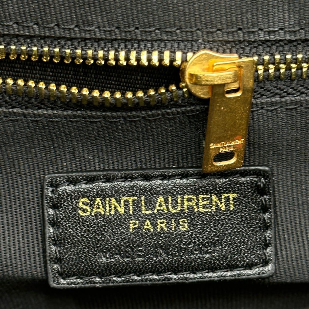 YSL ENVELOPE MEDIUM CHAIN BAG IN MIX MATELASSÉ GRAIN DE POUDRE EMBOSSED BEIGE 24CM 600185BOW912721