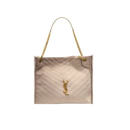 YSL MEDIUM NIKI SHOPPING BAG BEIGE 33CM