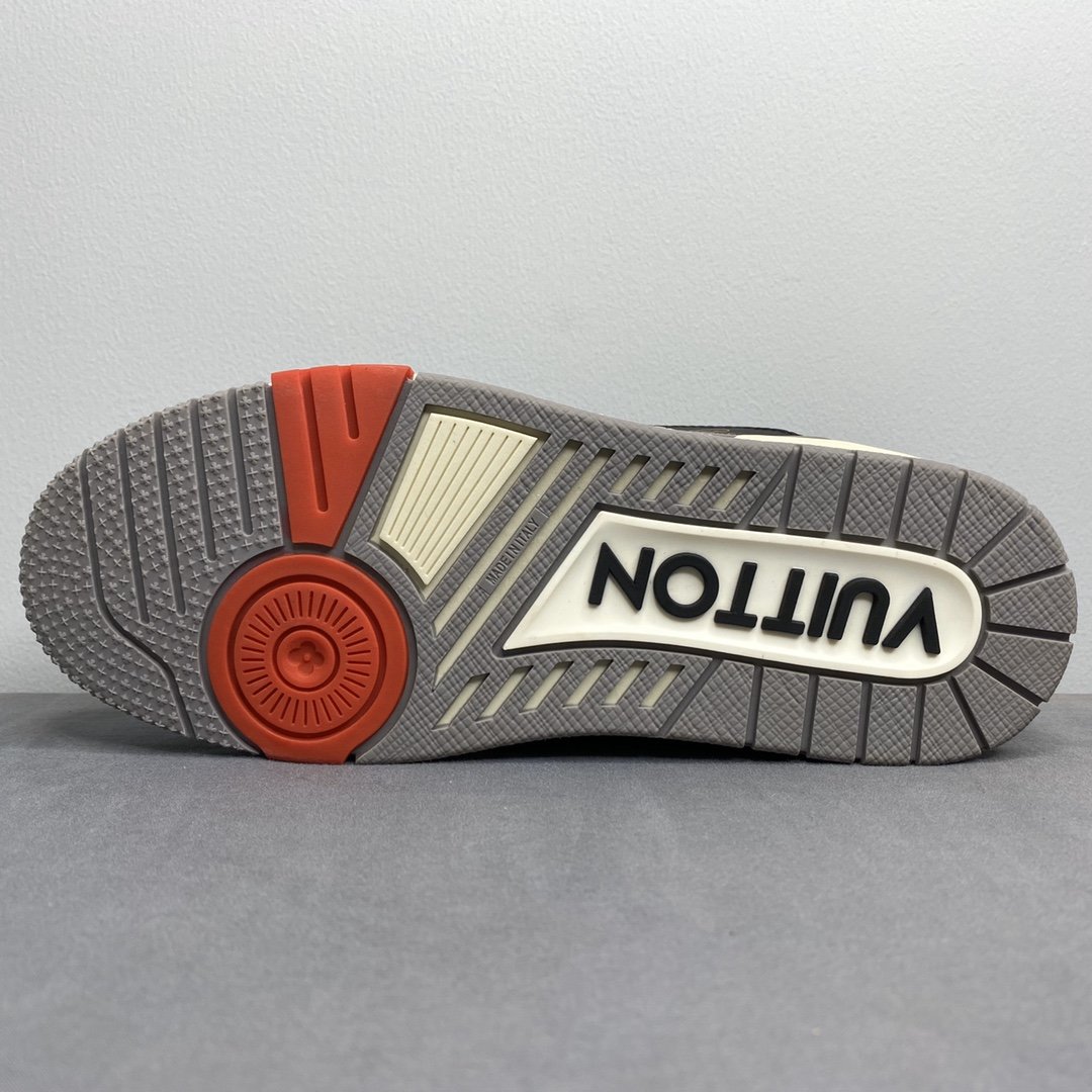 LUV TRAINER SNEAKER MIX OF MATERIALS BLACK/BROWN