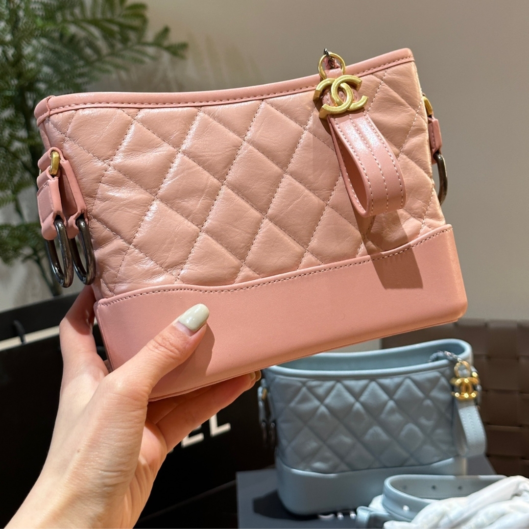 CC GABRIELLE SMALL HOBO BAG POWDER PINK 20CM