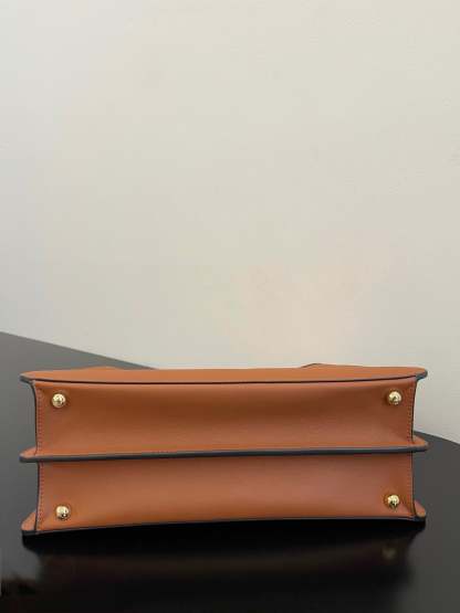 FI Peekaboo ISeeU Petite Brown Small Bag For Woman 20cm/8in