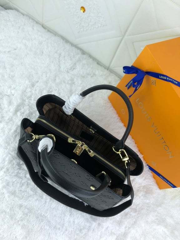 LUV MONTAIGNE BB EMPREINTE NOIR BLACK 33CM