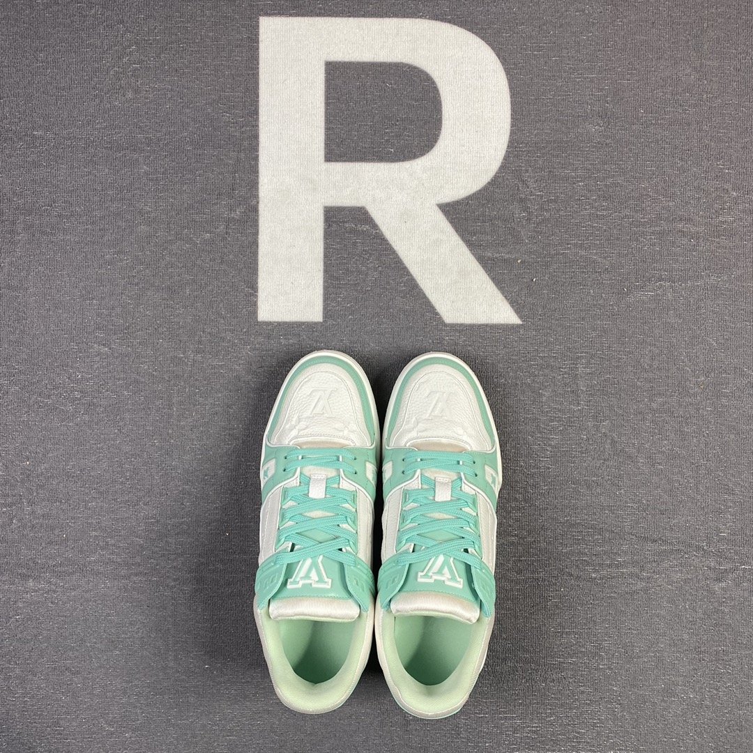 LUV TRAINER SNEAKER RUBBER MONOGRAM MINT VIRGIL ABLOH