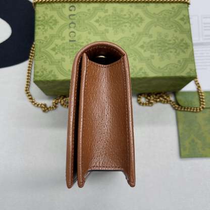 gg Diana Mini Bag With Bamboo Brown For Women, Women&#8217;s Bags 7.5in/19cm gg