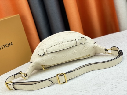 LV MONOGRAM EMPREINTE CREME BUMBAG M44836