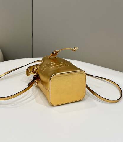 FI Mon Tresor Gold For Women, Women’s Handbags, Shoulder And Crossbody Bags 7in/18cm FF 8BS010AK61F1GNN