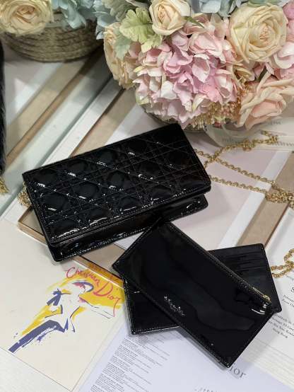 DI Lady Pouch Black, For Women, Women’s Handbags 8.5in/21.5cm CD S0204OVRB_M900