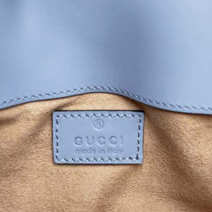 gg Marmont Super Mini Bag Blue For Women, Women&#8217;s Bags 6.2in/17cm gg
