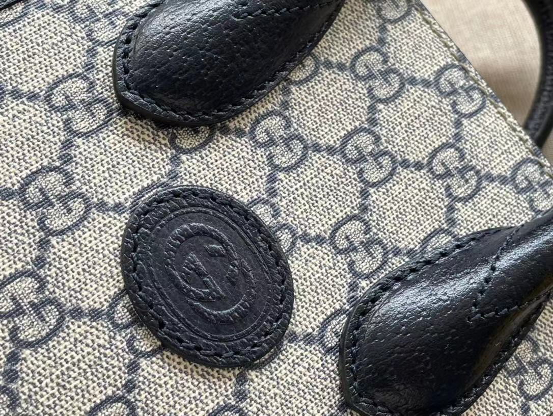 GG Mini tote bag with Interlocking G 671623 K9GSN 4075