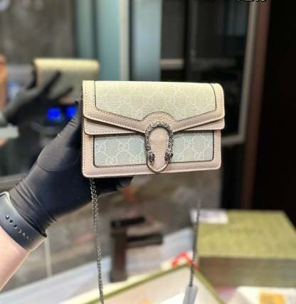 GG DIONYSUS SUPER MINI BAG BEIGE 16CM 476432 UULBN 9683