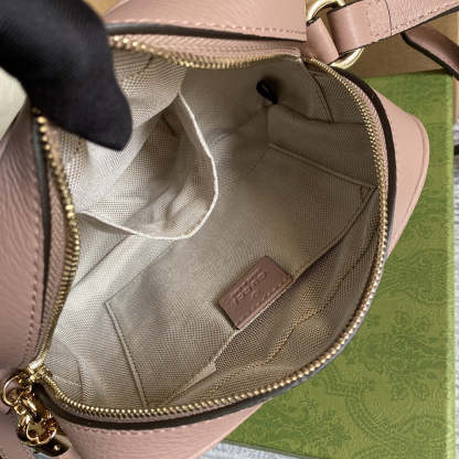 gg Soho Small Disco Bag Dust Pink For Women, Women&#8217;s Bags, Shoulder And Crossbody Bags 8in/21cm gg 308364