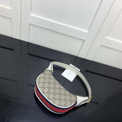 gg Ophidia gg Mini Bag Beige And Ebony gg Supreme Canvas For Women 7.9in/20cm gg 658551 96IWG 9794