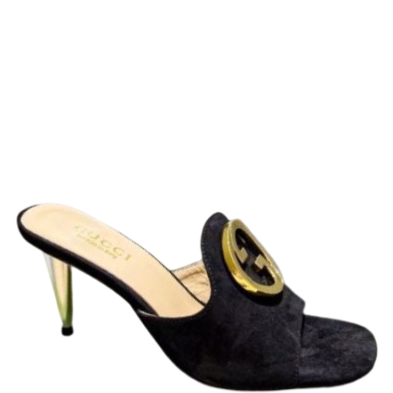 SANDAL GG BLONDIE SLIDE SANDAL BLACK
