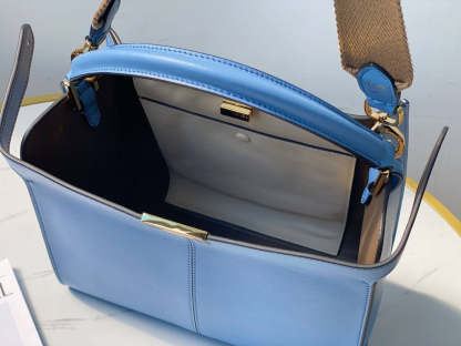 FI Peekaboo X-Lite Tote Medium Blue Bag For Woman 30cm/12in