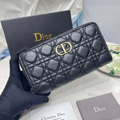 dir CARO VOYAGEUR WALLET BLACK 19CM S5038UWHC_M900