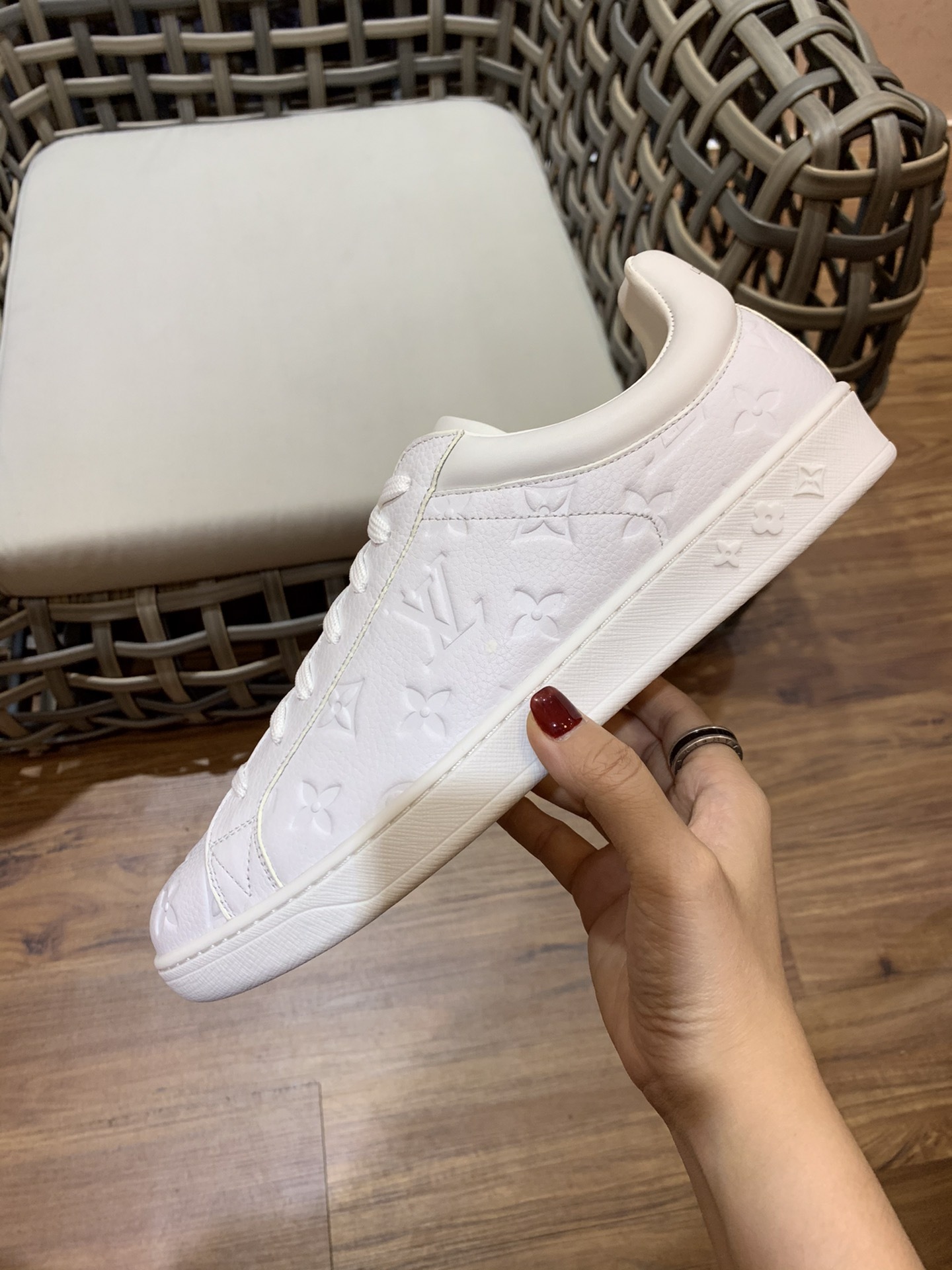 LUV TRAINER SNEAKER FULL WHITE