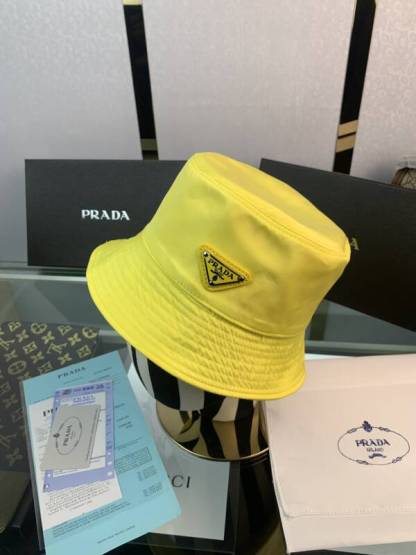 PD RENYLON BUCKET HAT SLIVER YELLOW