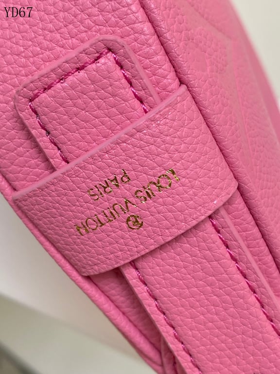 LUV MONOGRAM EMPREINTE PINK SHOULDER BAG 20CM M82391