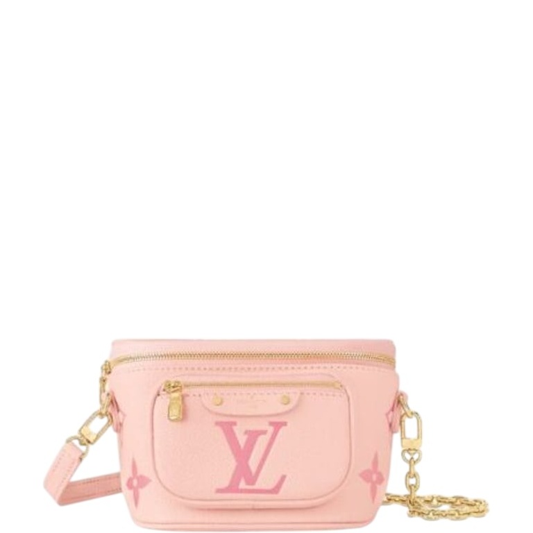 LUV MINI BUMBAG PINK 18CM M82347