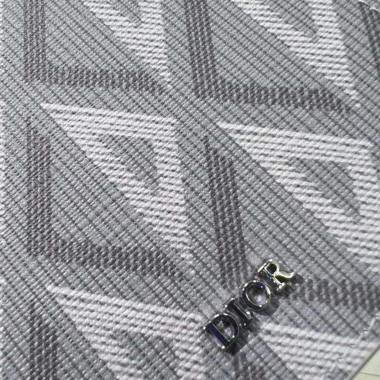 dir WALLET GREY CD DIAMOND CANVAS 11CM