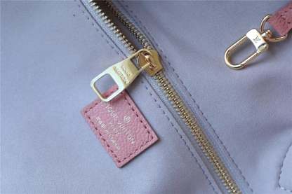 LUV MONOGRAM EMPREINTE PINK NEVERFULL MM FOR WOMEN 12.2IN/31CM