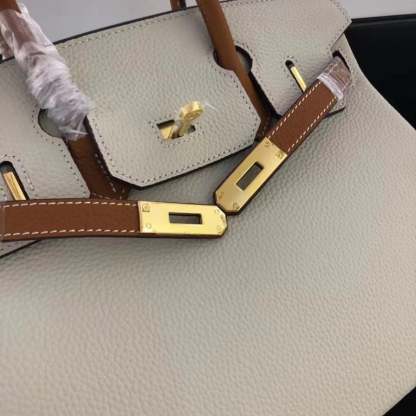 HM BIRKIN TOGO LEATHER GOLD HARDWARE BEIGE BROWN 30CM