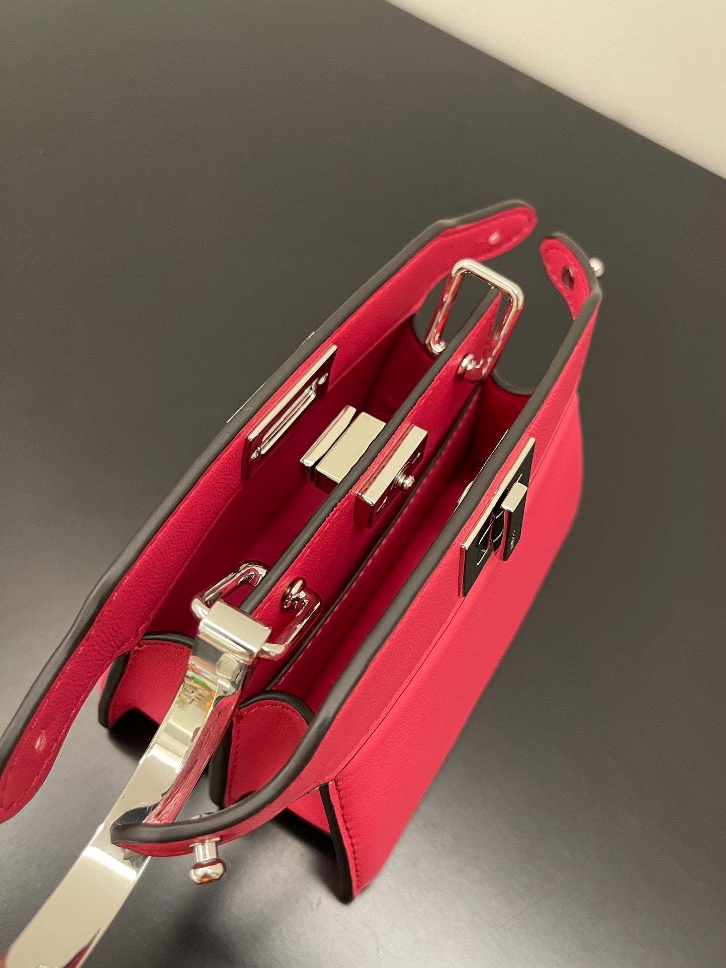 FI Peekaboo ISeeU Petite Pink Micro Bag For Woman 11cm/4.5in